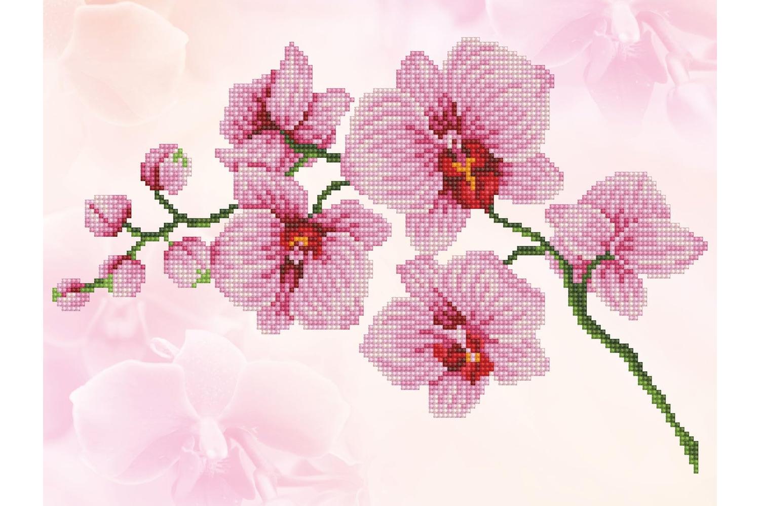 Diamond Dotz Gro-dd6.034 - Orchid Spray - Diamond Painting K