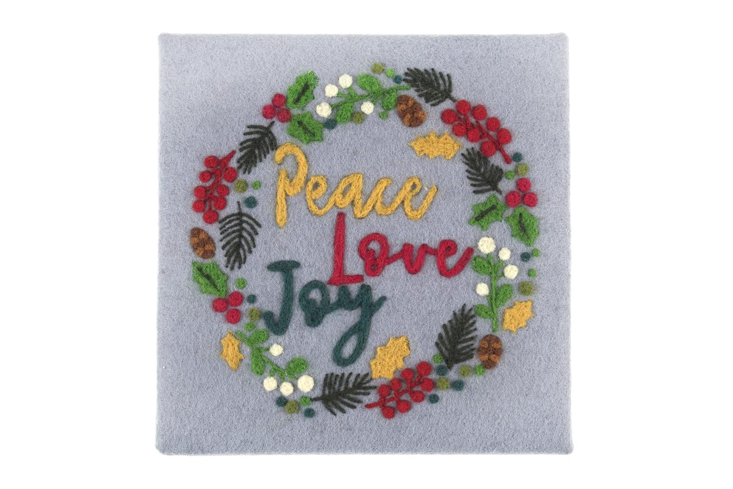 Trimits Gro-tck015 - Needle Felting Kit With Frame Christmas