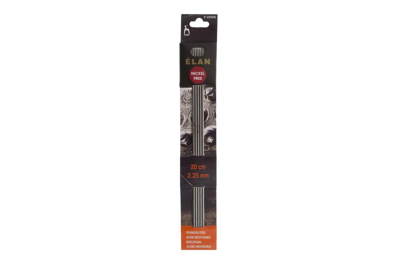 Pony Gro-p35506 - Ss Kp De 20cmx225 - Knitting Pins Double-e