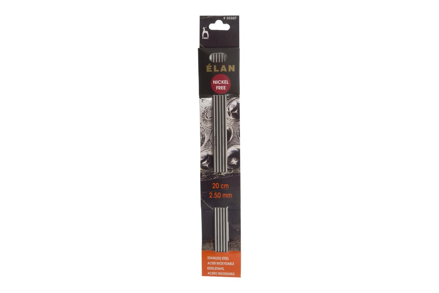 Pony Gro-p35507 - Ss Kp De 20cmx250 - Knitting Pins Double-e