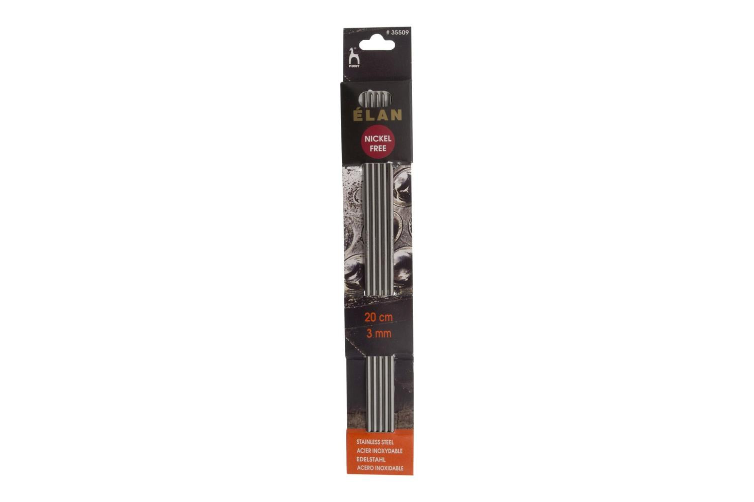 Pony Gro-p35509 - Ss Kp De 20cmx300 - Knitting Pins Double-e