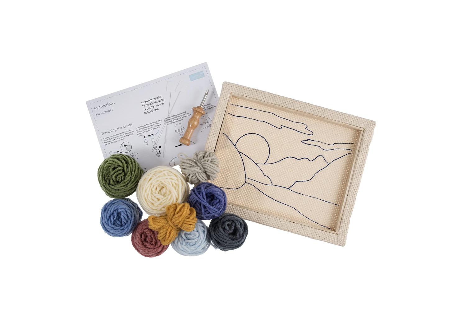 Trimits Gro-gck091 - Pneedle Landscape - Punch Needle Kit La-2