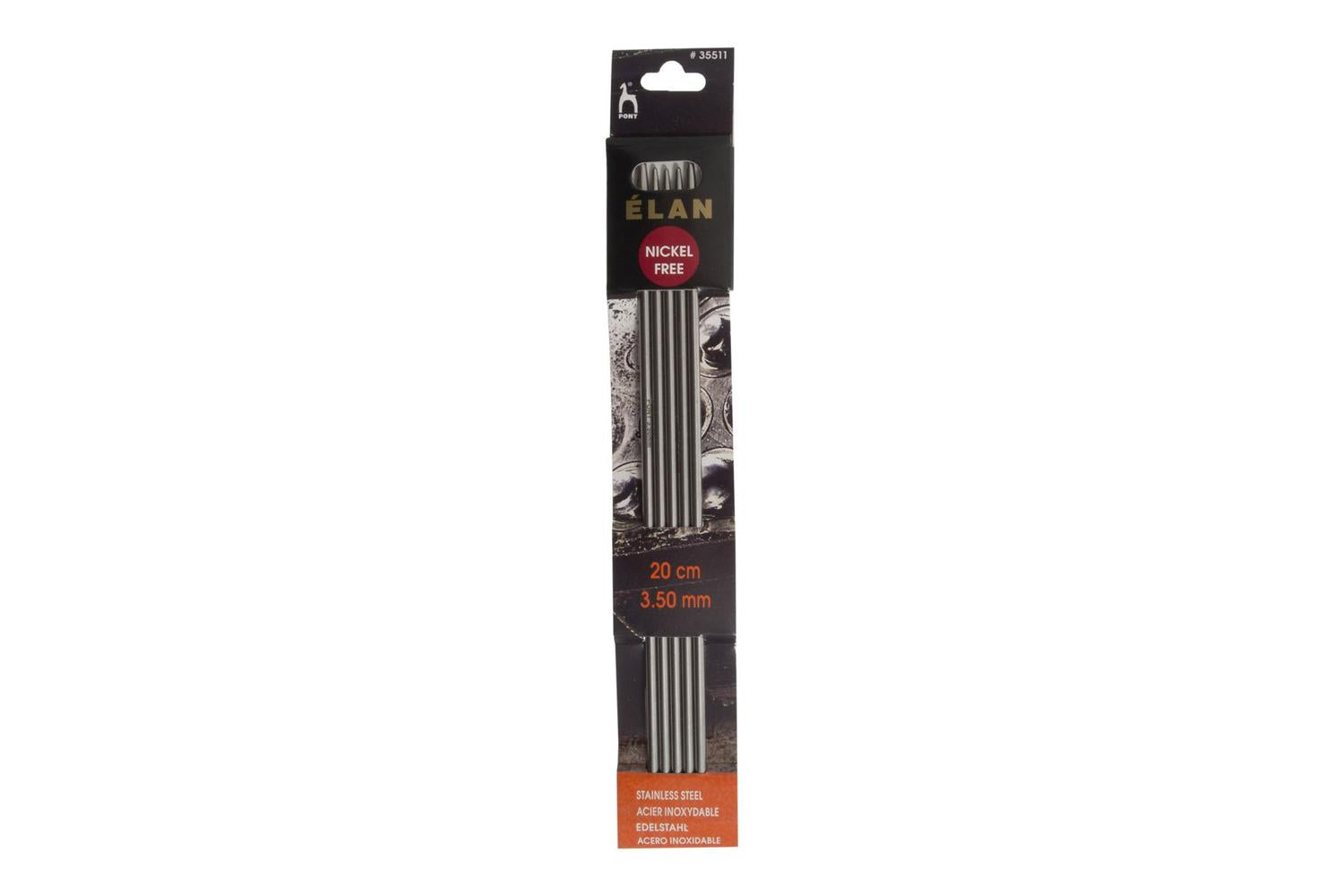 Pony Gro-p35511 - Ss Kp De 20cmx350 - Knitting Pins Double-e