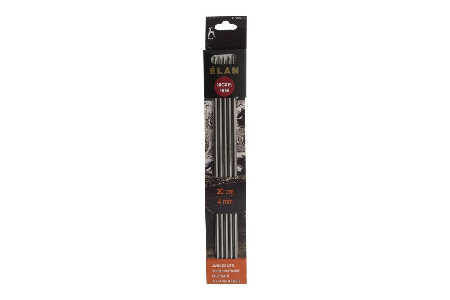 Pony Gro-p35513 - Ss Kp De 20cmx400 - Knitting Pins Double-e