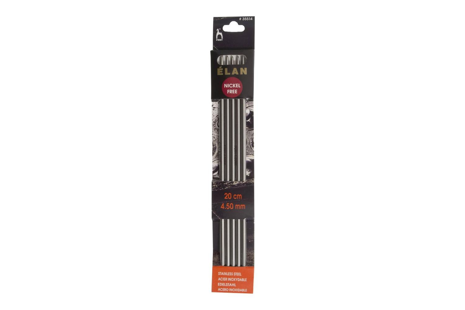 Pony Gro-p35514 - Ss Kp De 20cmx450 - Knitting Pins Double-e