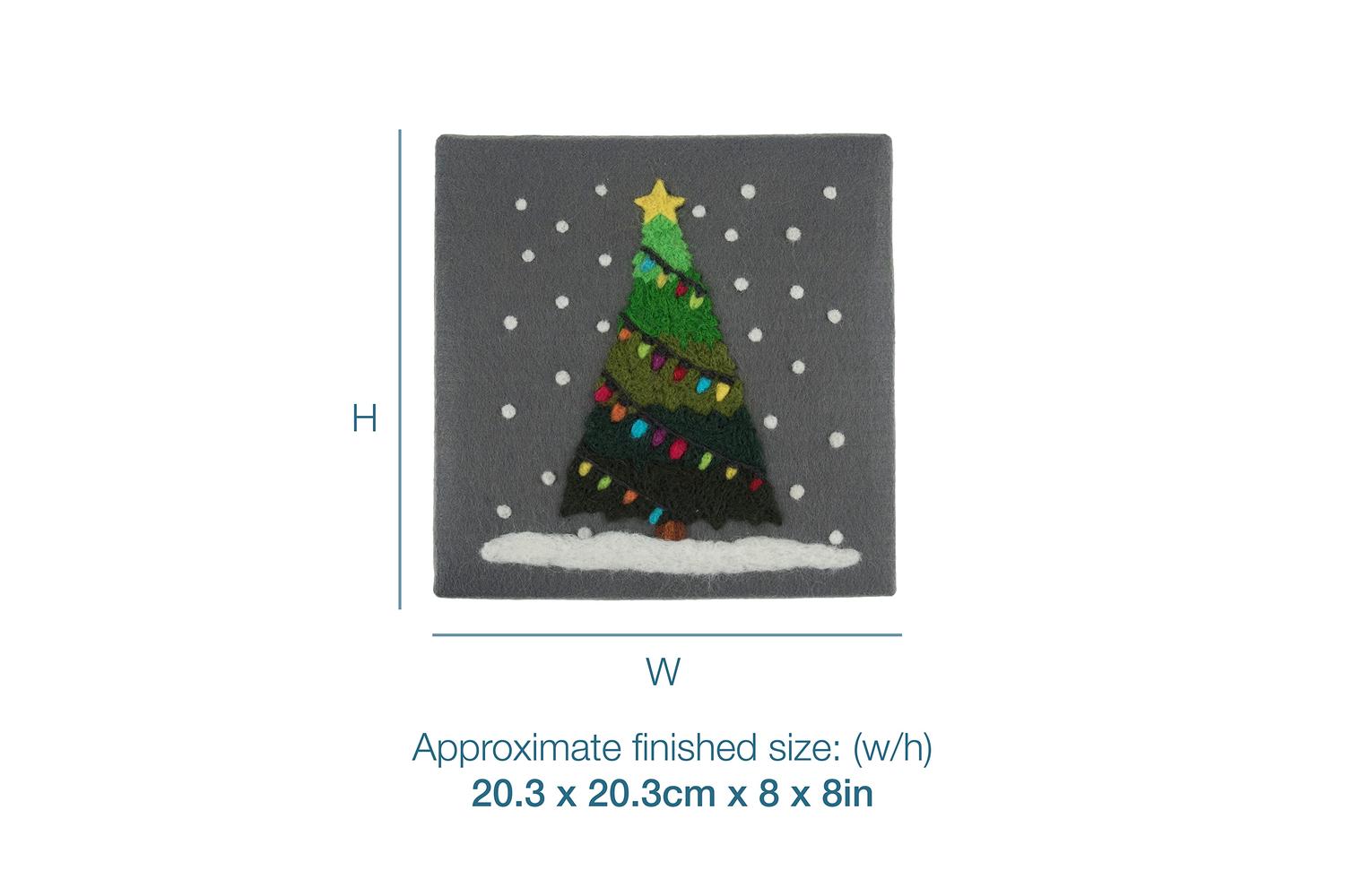 Trimits Gro-tck013 - Needle Felting Kit With Frame Christmas-4