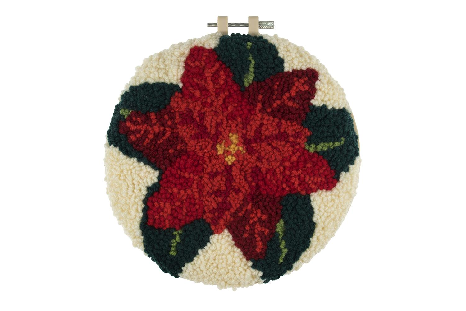 Trimits Gro-gck123 - Punch Needle Kit Yarn And Hoop Christma
