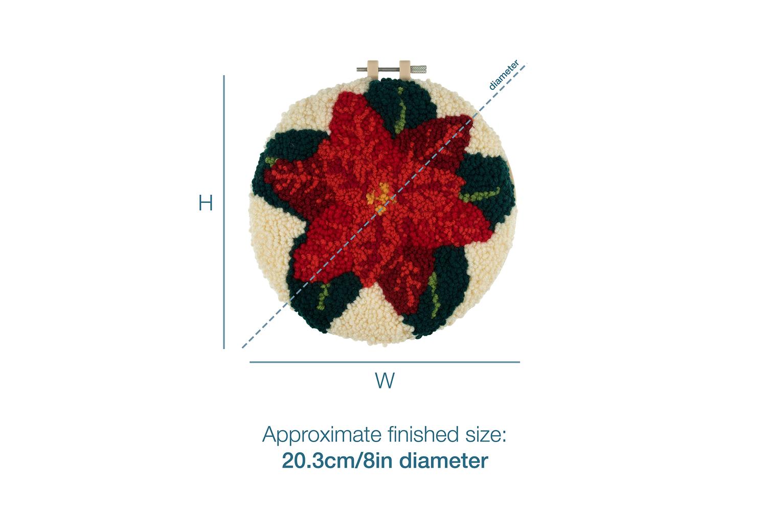 Trimits Gro-gck123 - Punch Needle Kit Yarn And Hoop Christma-4