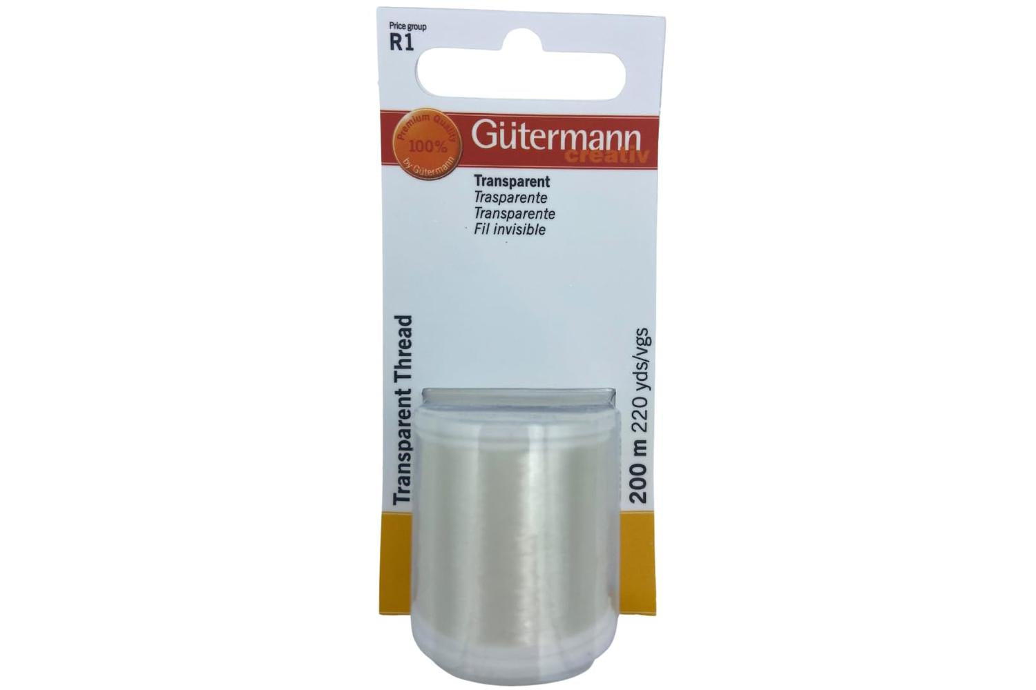 Gutermann Gro-795941 - Gmn Tparent 200m - Transparent Thread