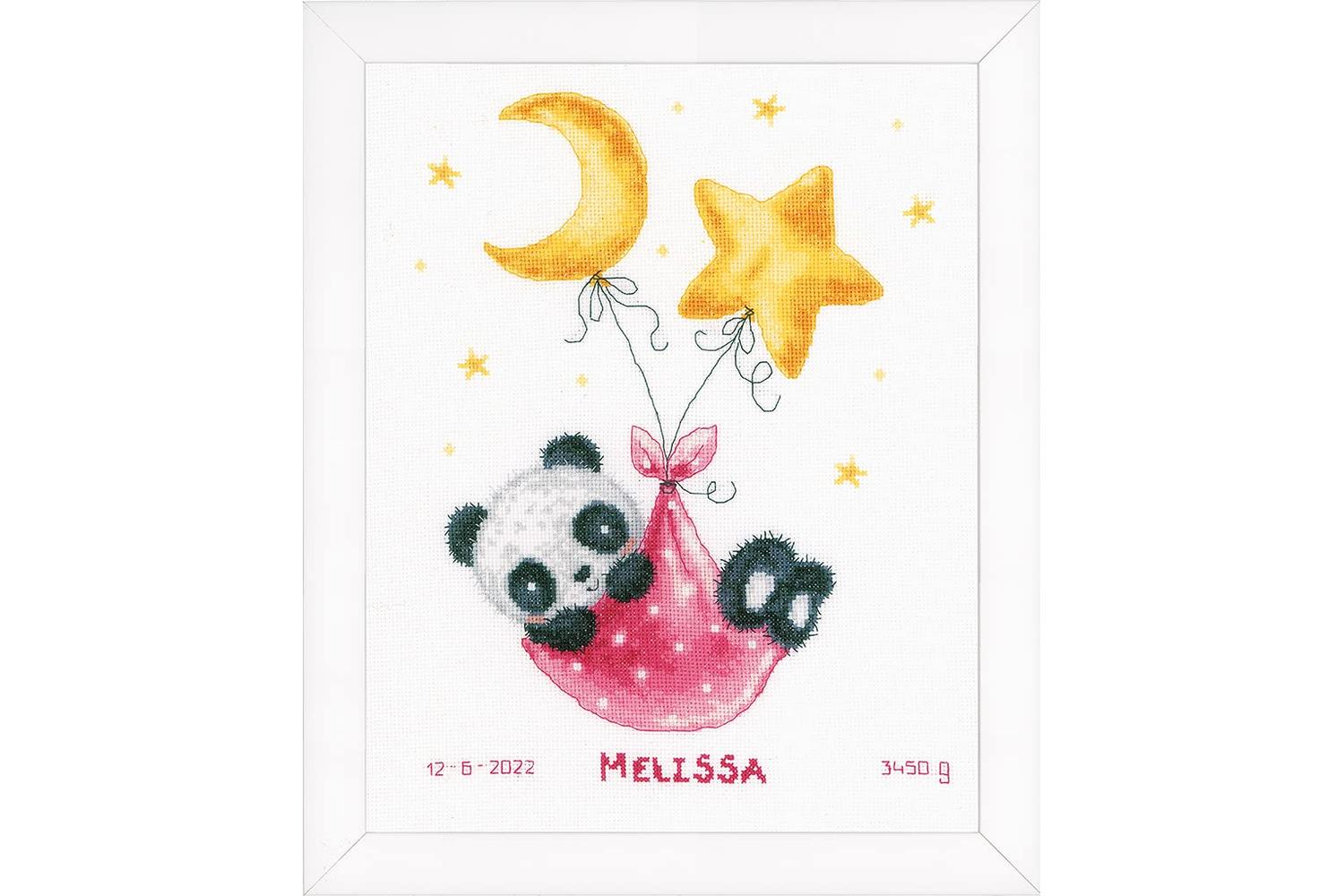 Vervaco Gro-pn-0190822 - Brec Panda Bear - Counted Cross Sti-3