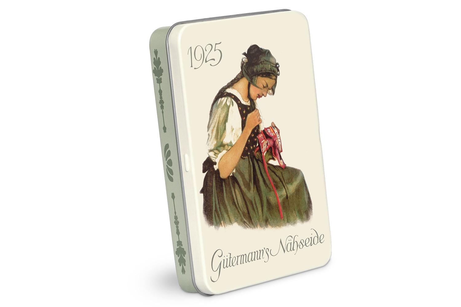 Gutermann Gro-640950 - Nbox 1925 8x100m - Thread Storage Tin-2