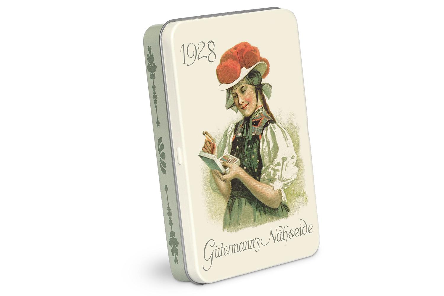 Gutermann Gro-640952 - Nbox 1928 8x100m - Thread Storage Tin-2