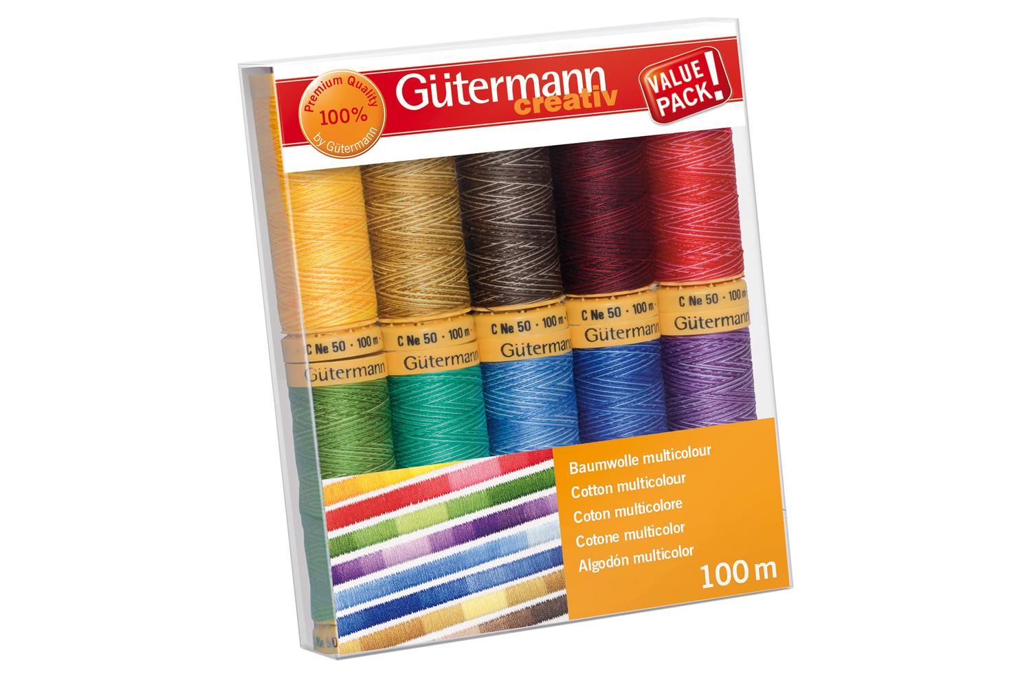 Gutermann Gro-731149\1 - Thread Set Natural Cotton C No 50 1