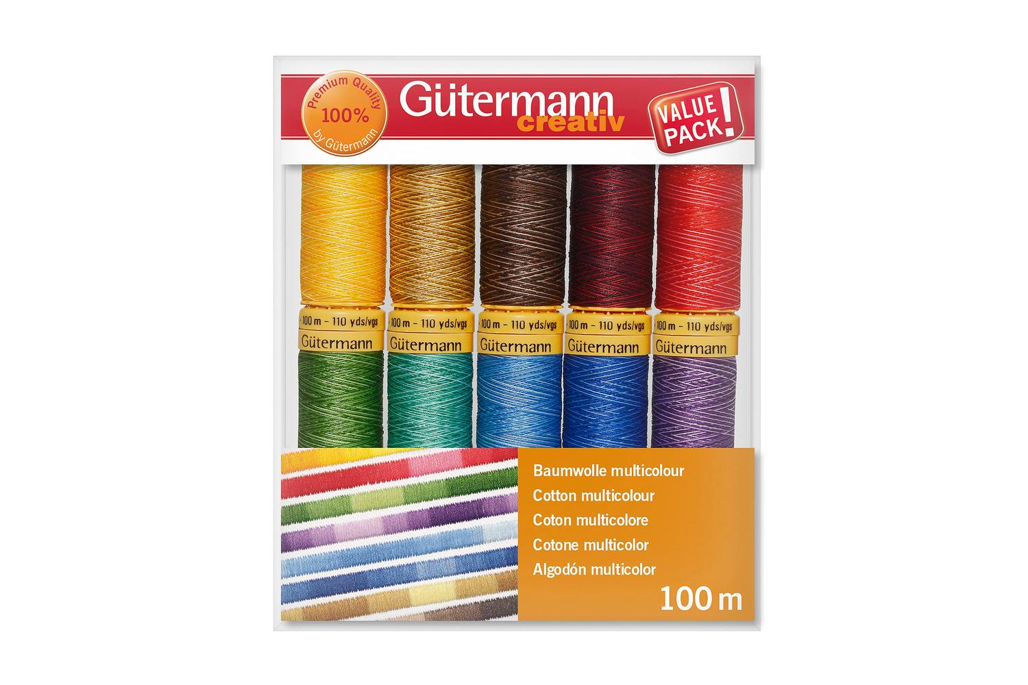 Gutermann Gro-731149\1 - Thread Set Natural Cotton C No 50 1-2