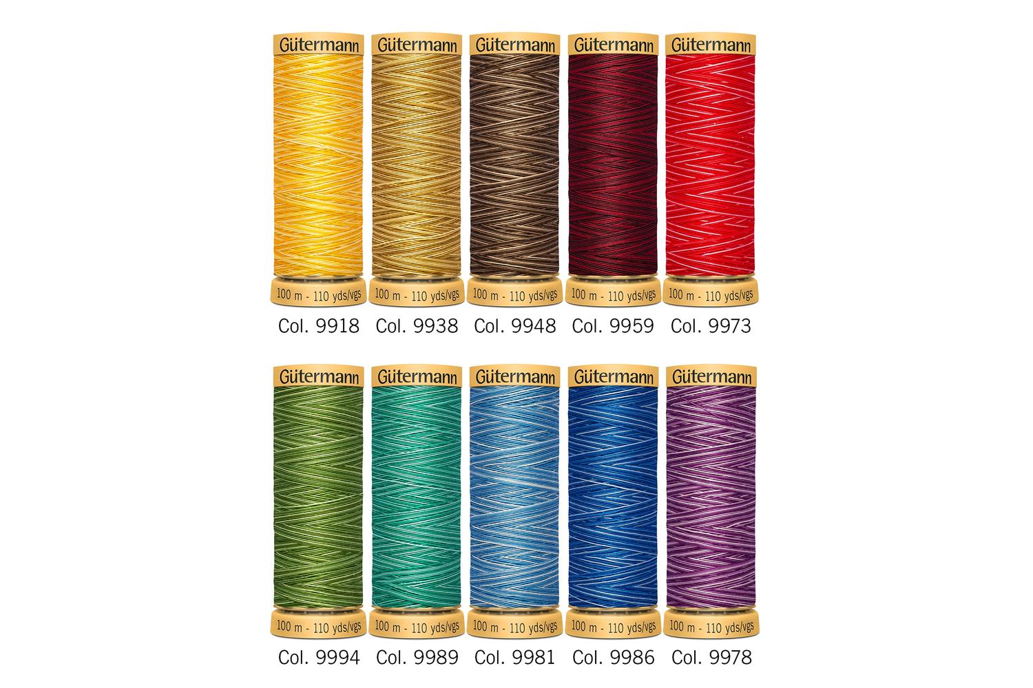 Gutermann Gro-731149\1 - Thread Set Natural Cotton C No 50 1-4