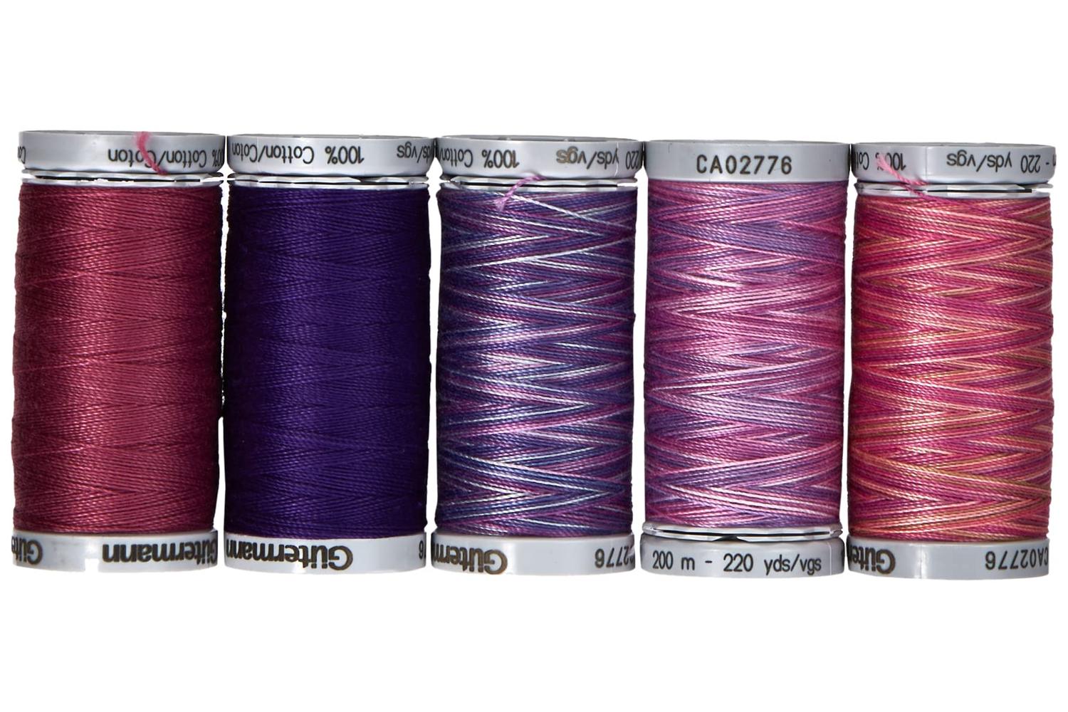Gutermann Gro-731390\3 - Tset Ctn 12 5x200m - Thread Set Cot