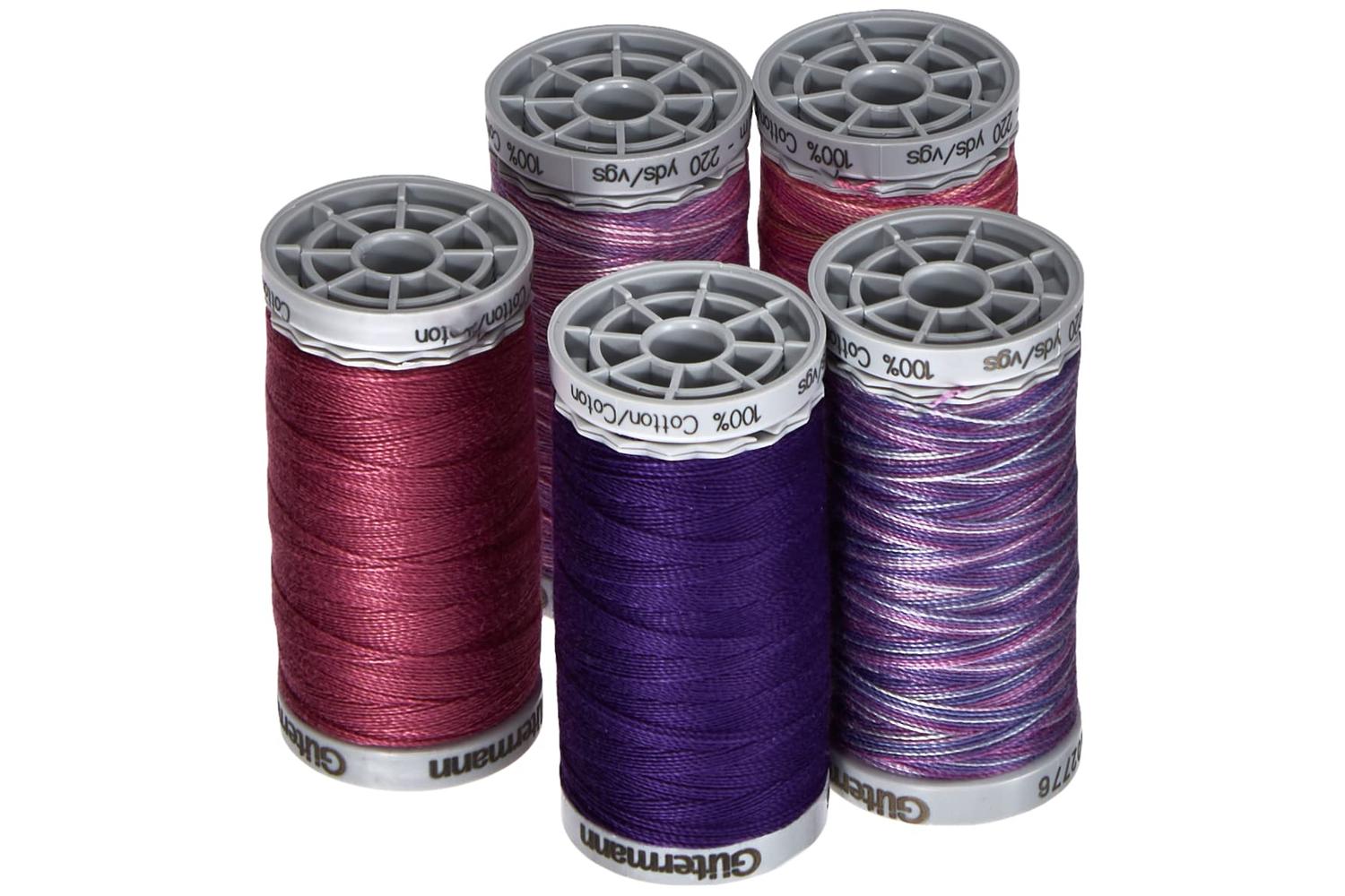 Gutermann Gro-731390\3 - Tset Ctn 12 5x200m - Thread Set Cot-3