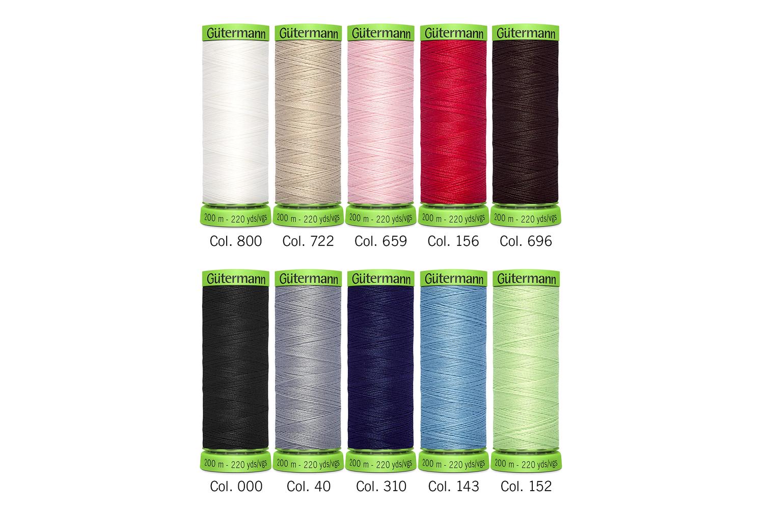 Gutermann Gro-731150\1 - Thread Set Sew-all Extra Fine 200 1-4
