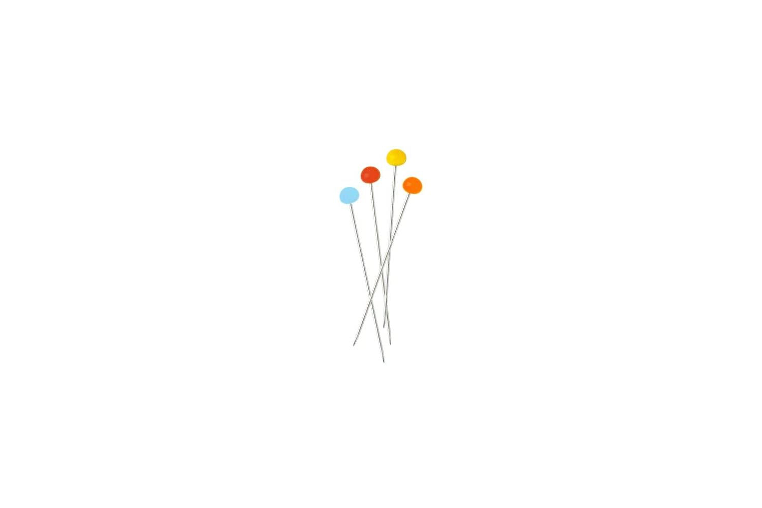 Milward Gro-2113117 - Pins Straight Glass-headed Assorted 30-2