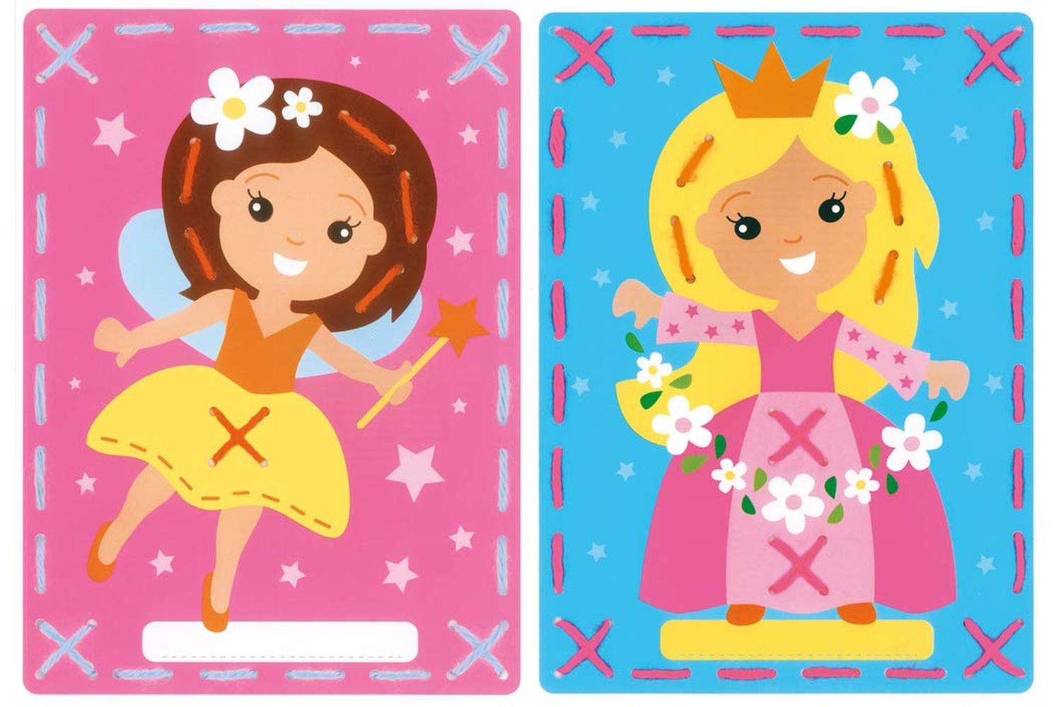 Vervaco Gro-pn-0157764 - Embroidery Kit Printed Cards Fairy
