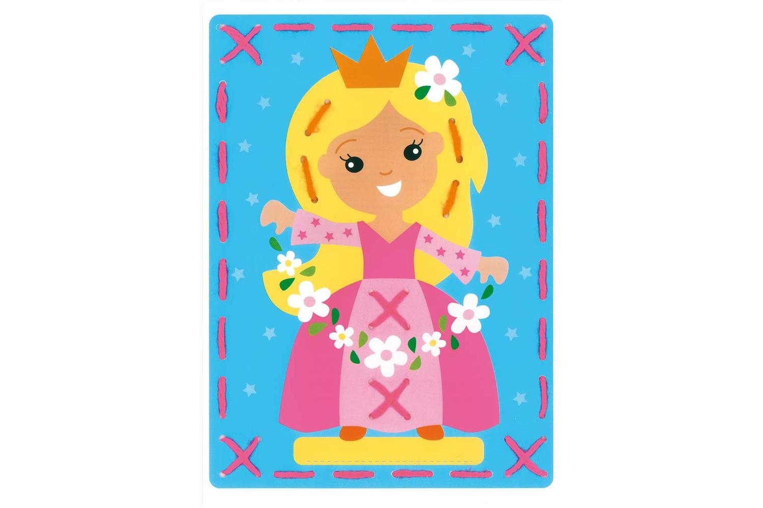 Vervaco Gro-pn-0157764 - Embroidery Kit Printed Cards Fairy-3