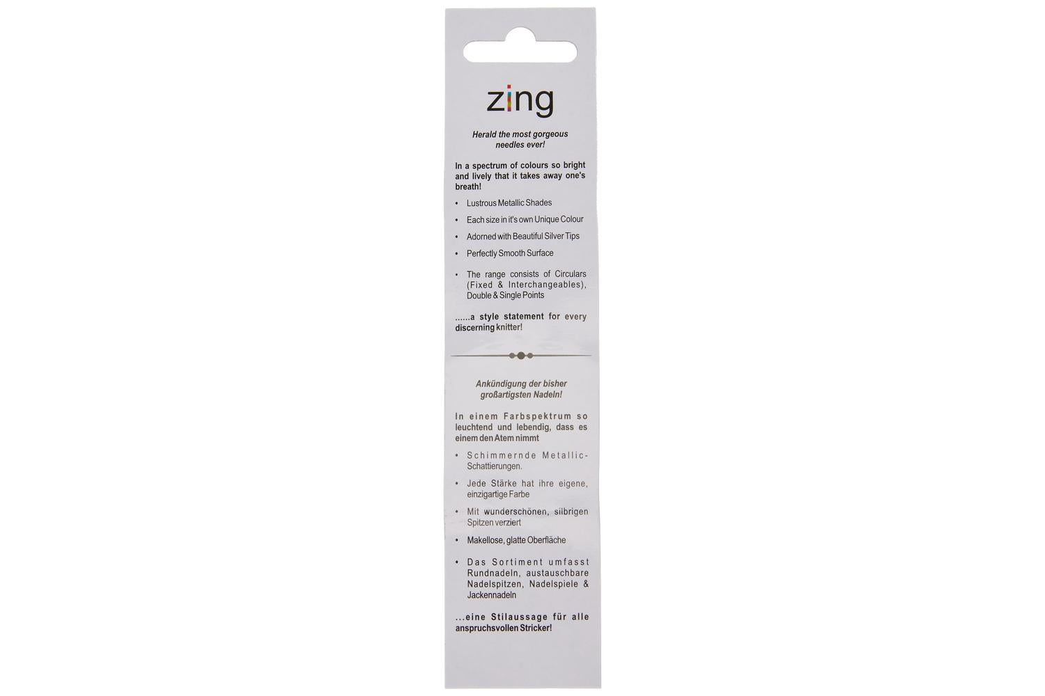Knitpro Gro-kp47506 - Zing N Ic 55 - Zing Knitting Pins Circ-2