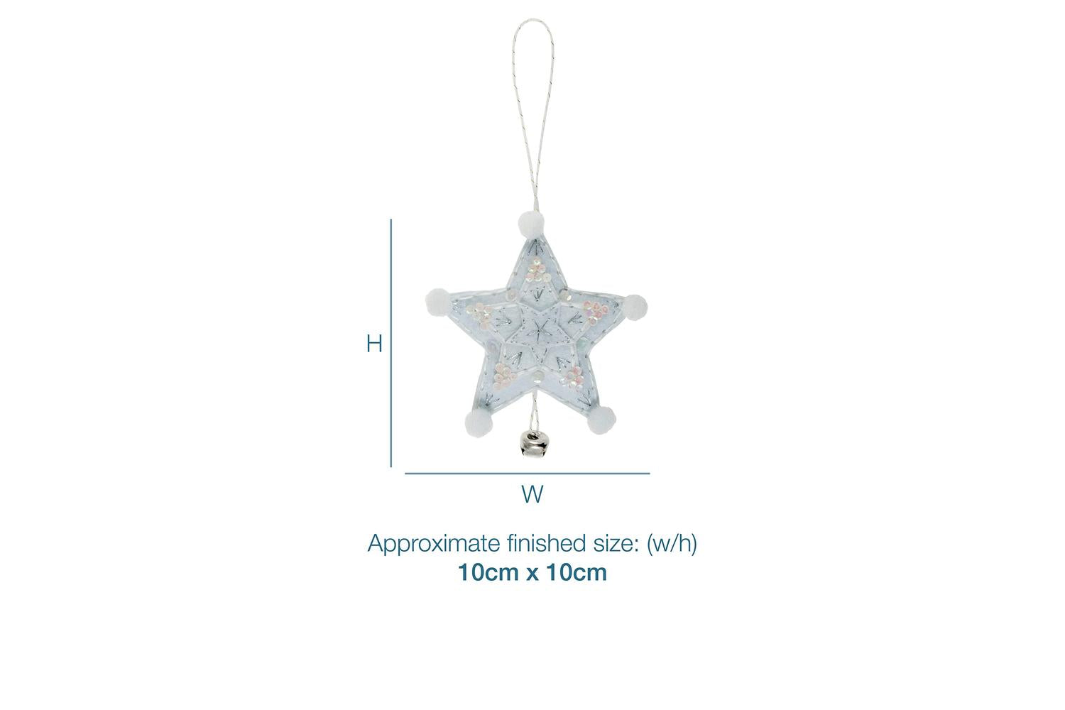 Trimits Gro-gck139 - Felt Kit Star - Felt Decoration Kit Chr-2