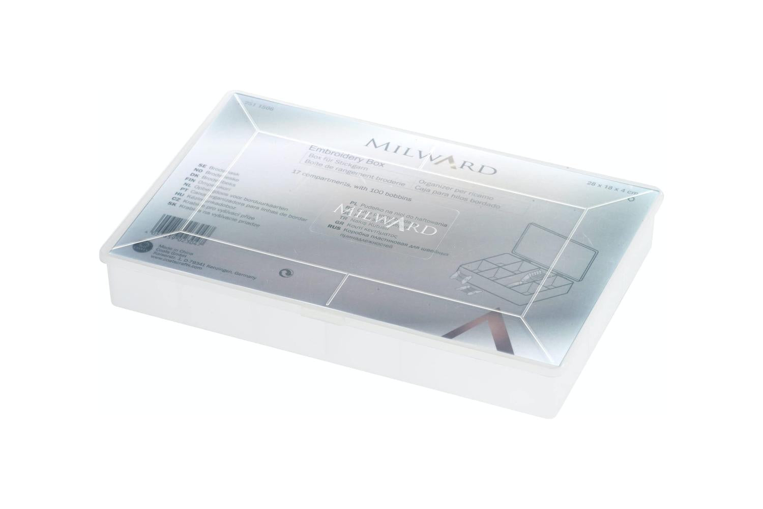 Milward Gro-2511506 - Embroidery Box Lrg - Embroidery Box La