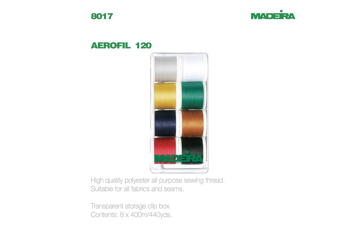 Madeira Gro-8017 - Gbox Aerofil 400m - Gift Box Aerofil No12-2