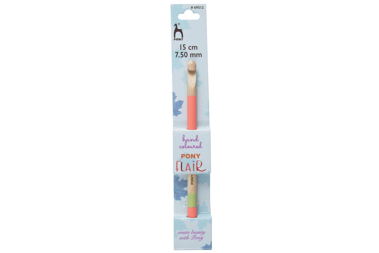 Pony Gro-p69512 - Flr Chk 750mm - Crochet Hook Flair Hand Pa