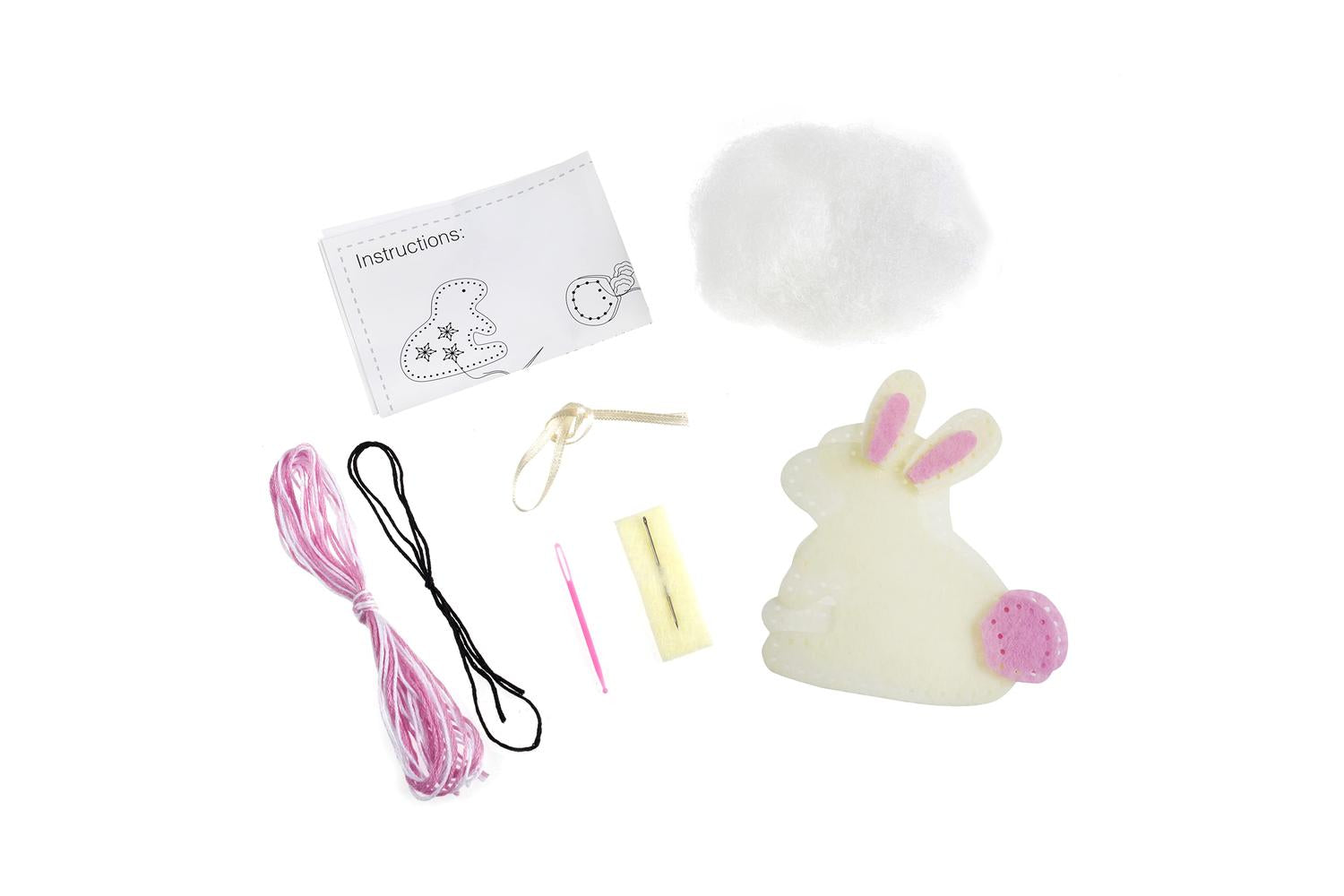 Trimits Gro-gck014 - Felt Kit Bunny - Felt Decoration Kit Bu-2