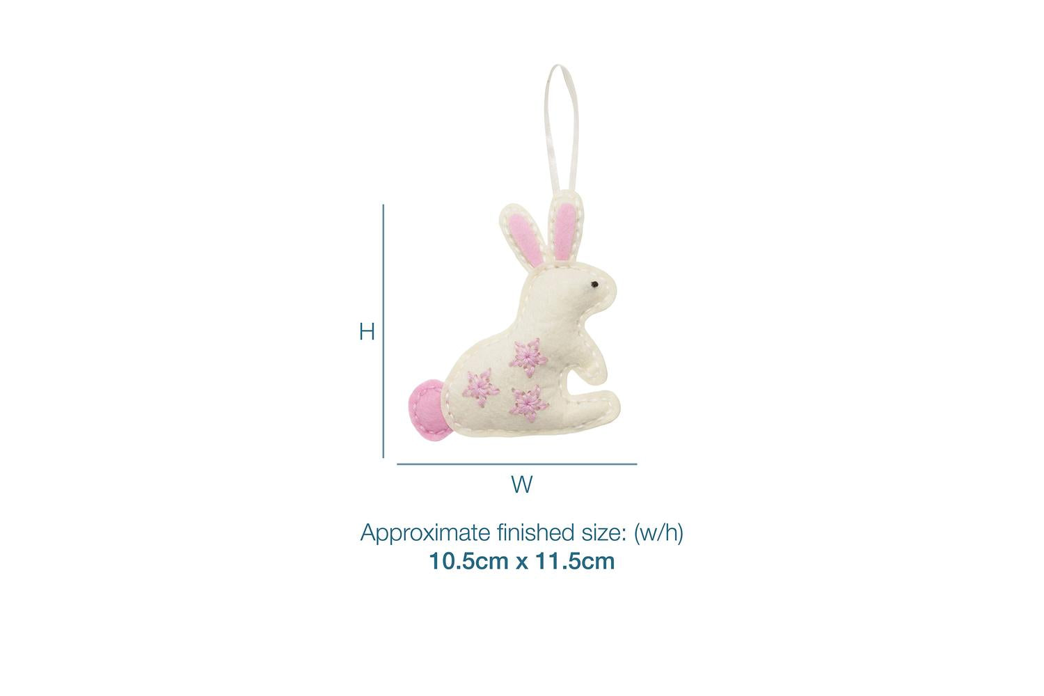 Trimits Gro-gck014 - Felt Kit Bunny - Felt Decoration Kit Bu-3