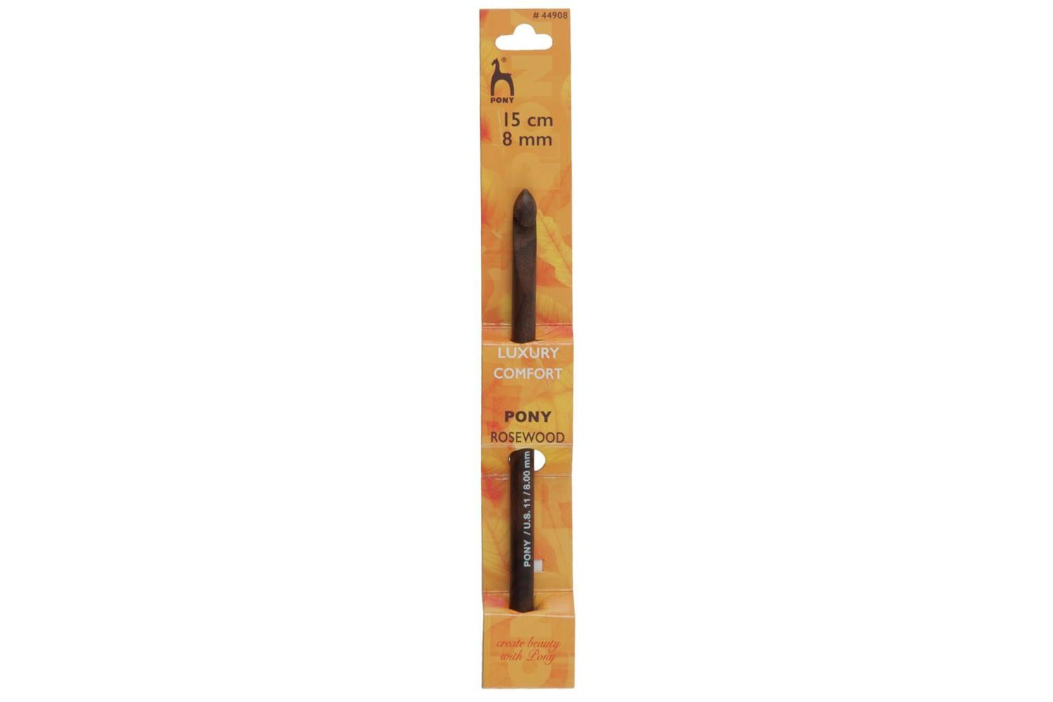 Pony Gro-p44908 - Rwood Chook 15cm - Crochet Hook Rosewood 1