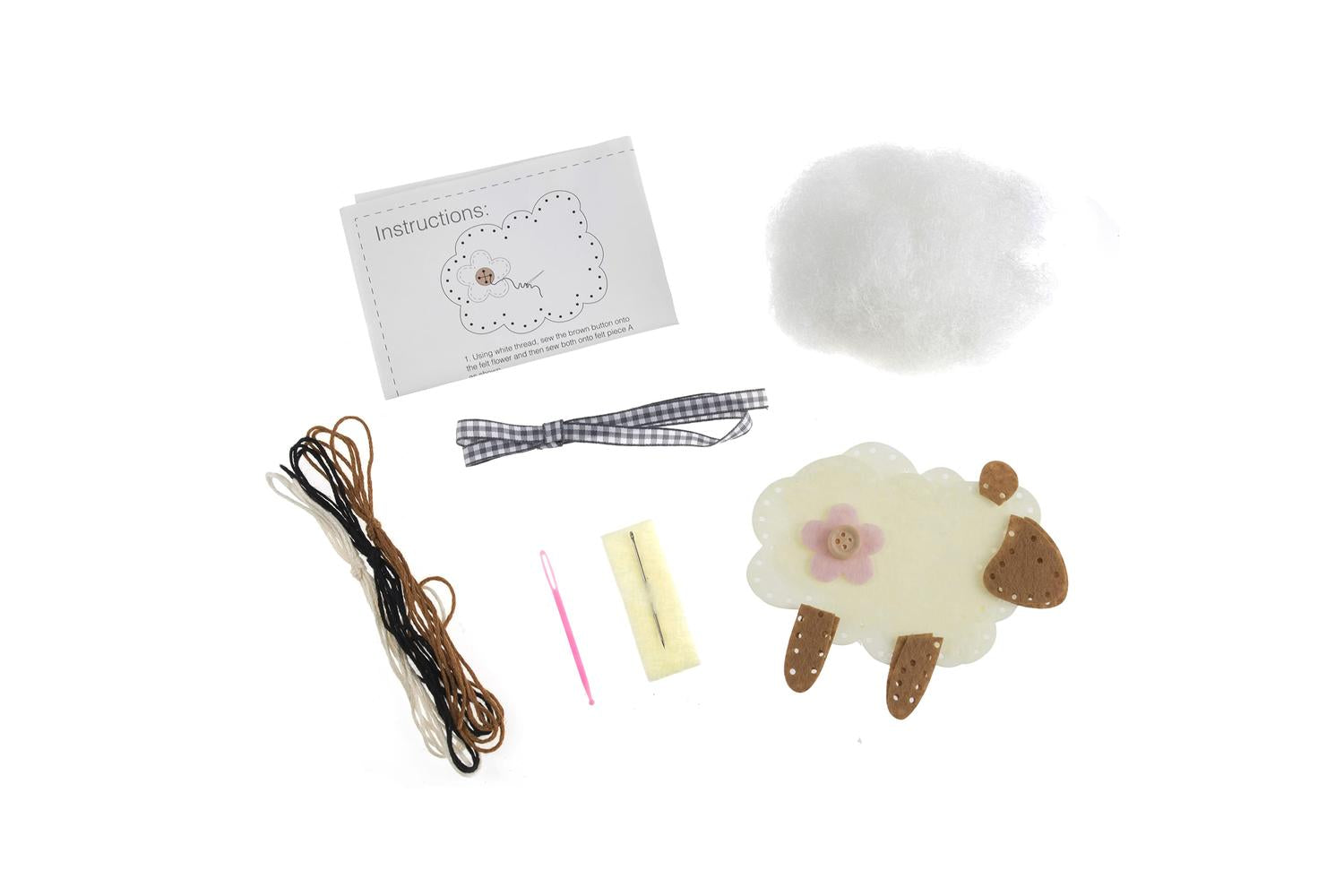 Trimits Gro-gck033 - Felt Kit Sheep - Felt Decoration Kit Sh-2