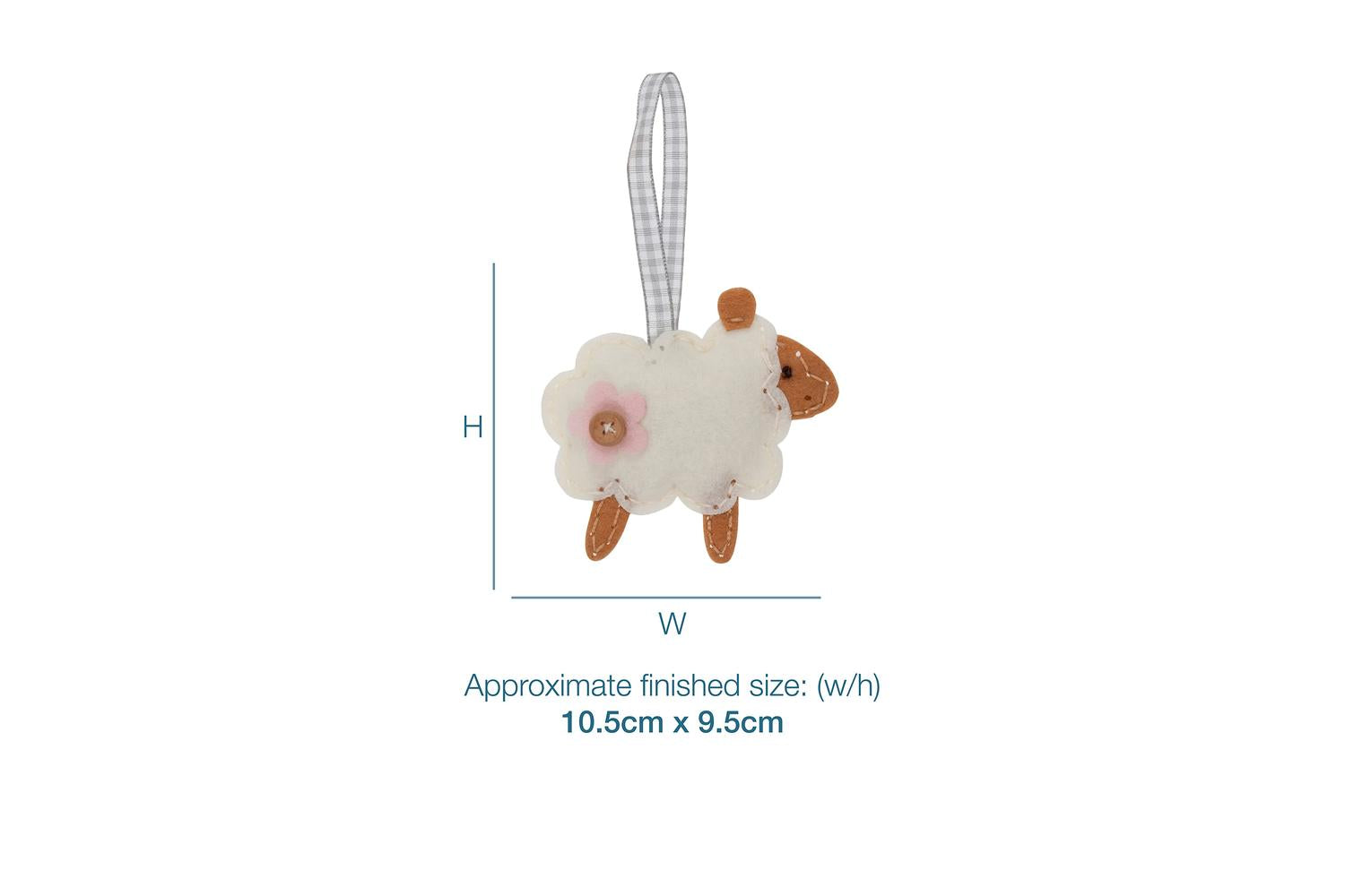 Trimits Gro-gck033 - Felt Kit Sheep - Felt Decoration Kit Sh-3