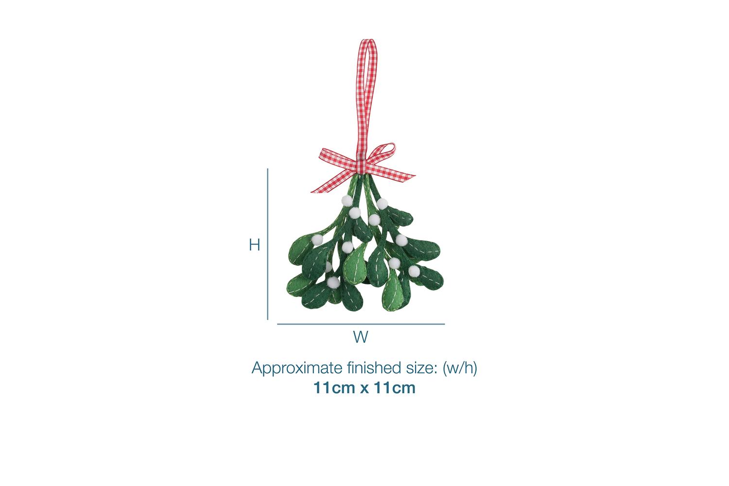 Trimits Gro-gck074 - Felt Mistletoe - Felt Decoration Kit Ch-3