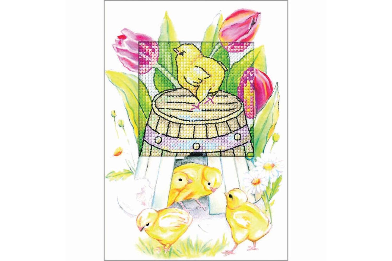 Orchidea Gro-orc.6265 - Counted Cross Stitch Kit Greetings C