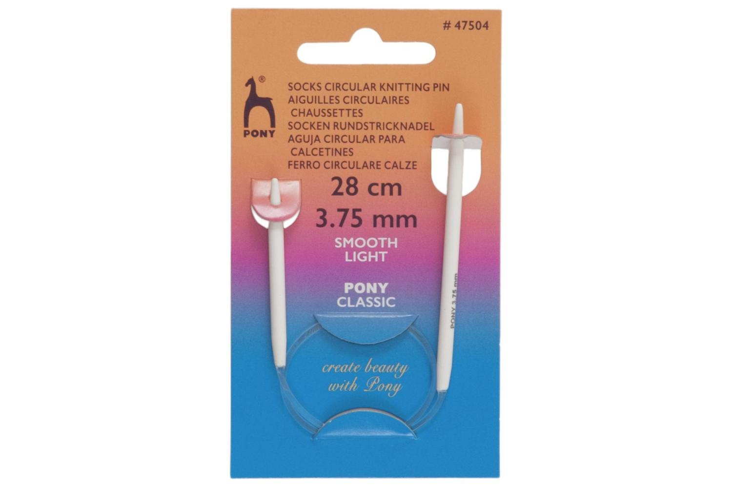 Pony Gro-p47504 - Circ Kp 28cmx375 - Knitting Pins Circular