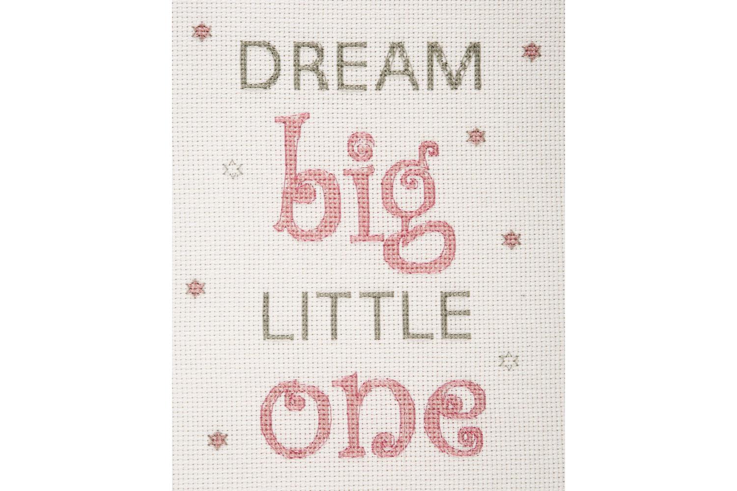 Anchor Gro-ak32 - Dream Big - Girl - Counted Cross Stitch Ki-2