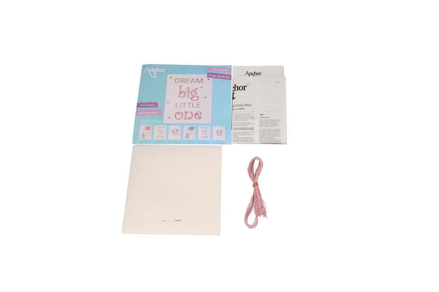 Anchor Gro-ak32 - Dream Big - Girl - Counted Cross Stitch Ki-4