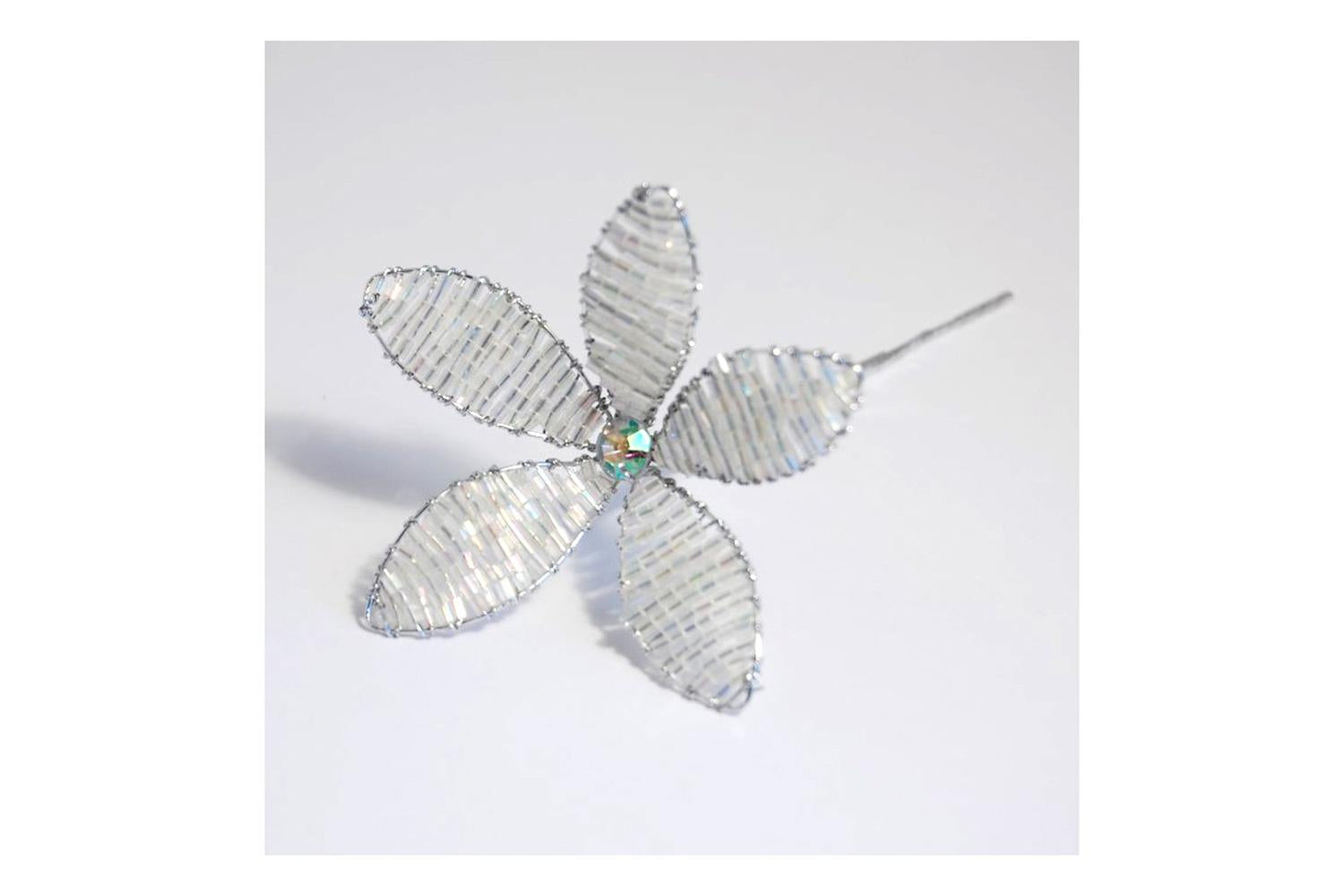 Occasions Gro-b1987sl\sl - Pick Flower Crystal Bead 7cm Pack