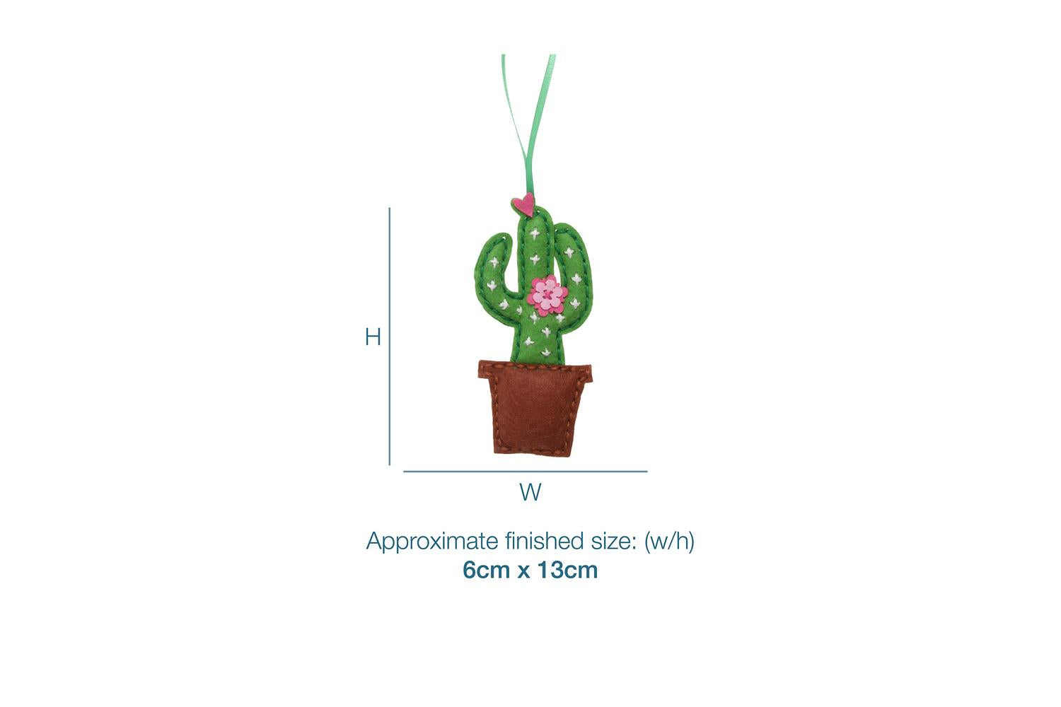 Trimits Gro-gck013 - Felt Kit Cactus - Felt Decoration Kit C-3