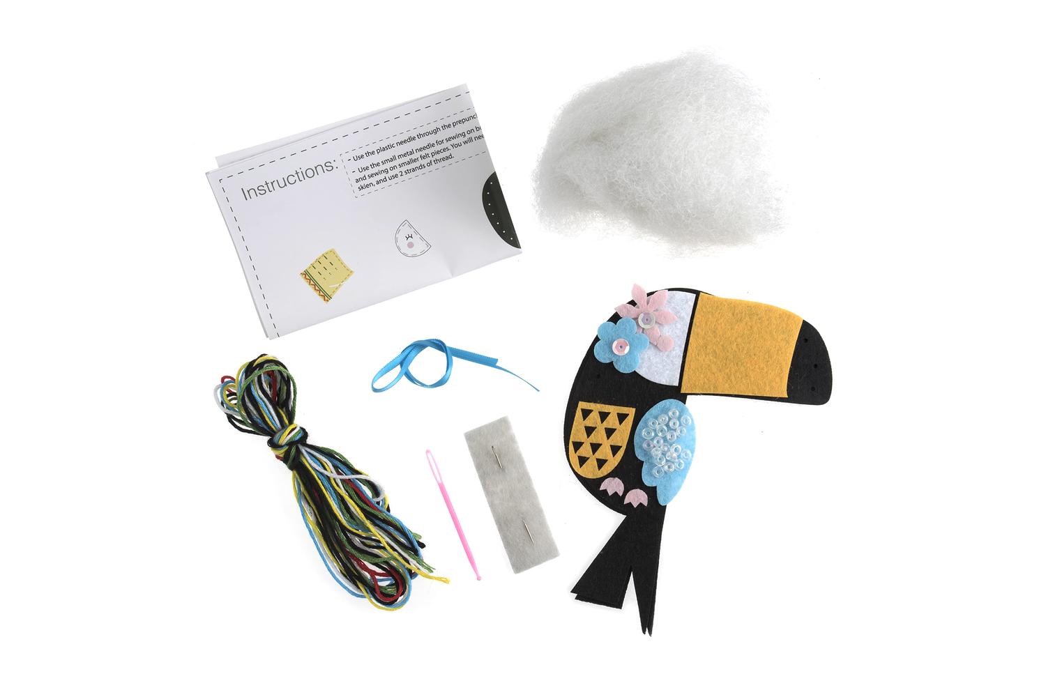Trimits Gro-gck056 - Felt Kit Toucan - Felt Decoration Kit T-2