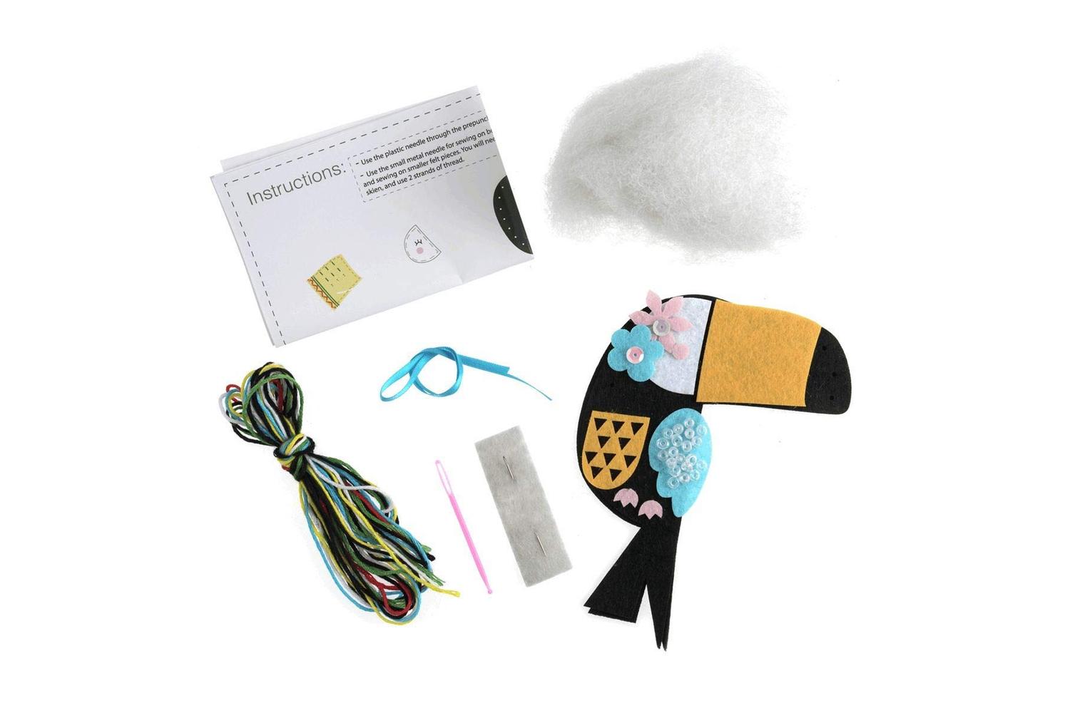 Trimits Gro-gck056 - Felt Kit Toucan - Felt Decoration Kit T-3