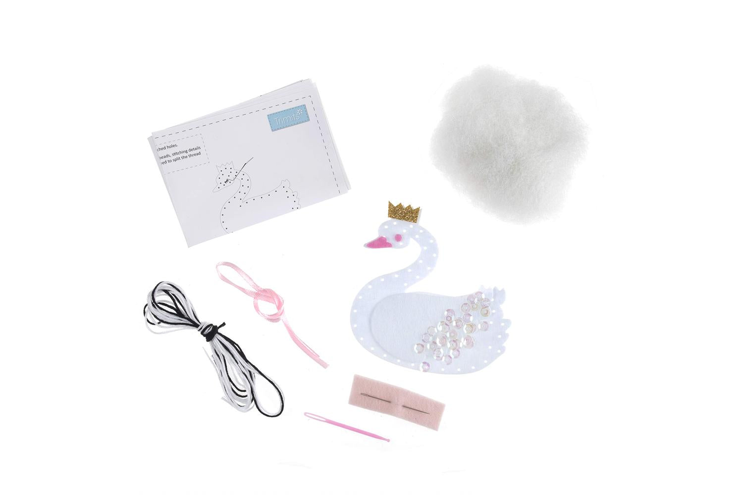 Trimits Gro-gck075 - Felt Swancrown - Felt Decoration Kit Ch-2