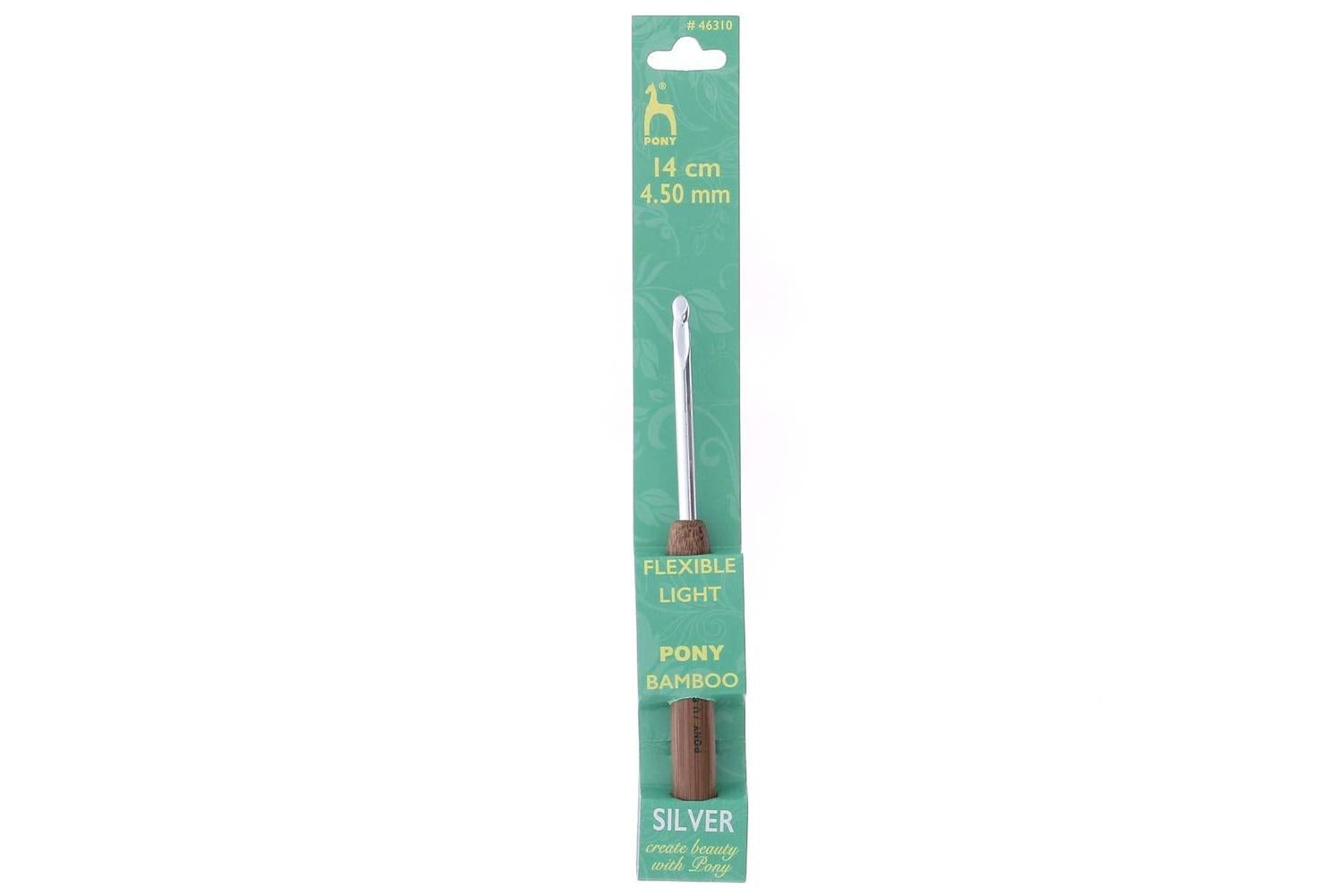 Pony Gro-p46310 - Chk Wbamb 450 - Crochet Hook Aluminium Wit-3