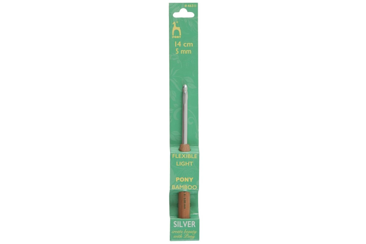 Pony Gro-p46311 - Chk Wbamb 500 - Crochet Hook Aluminium Wit