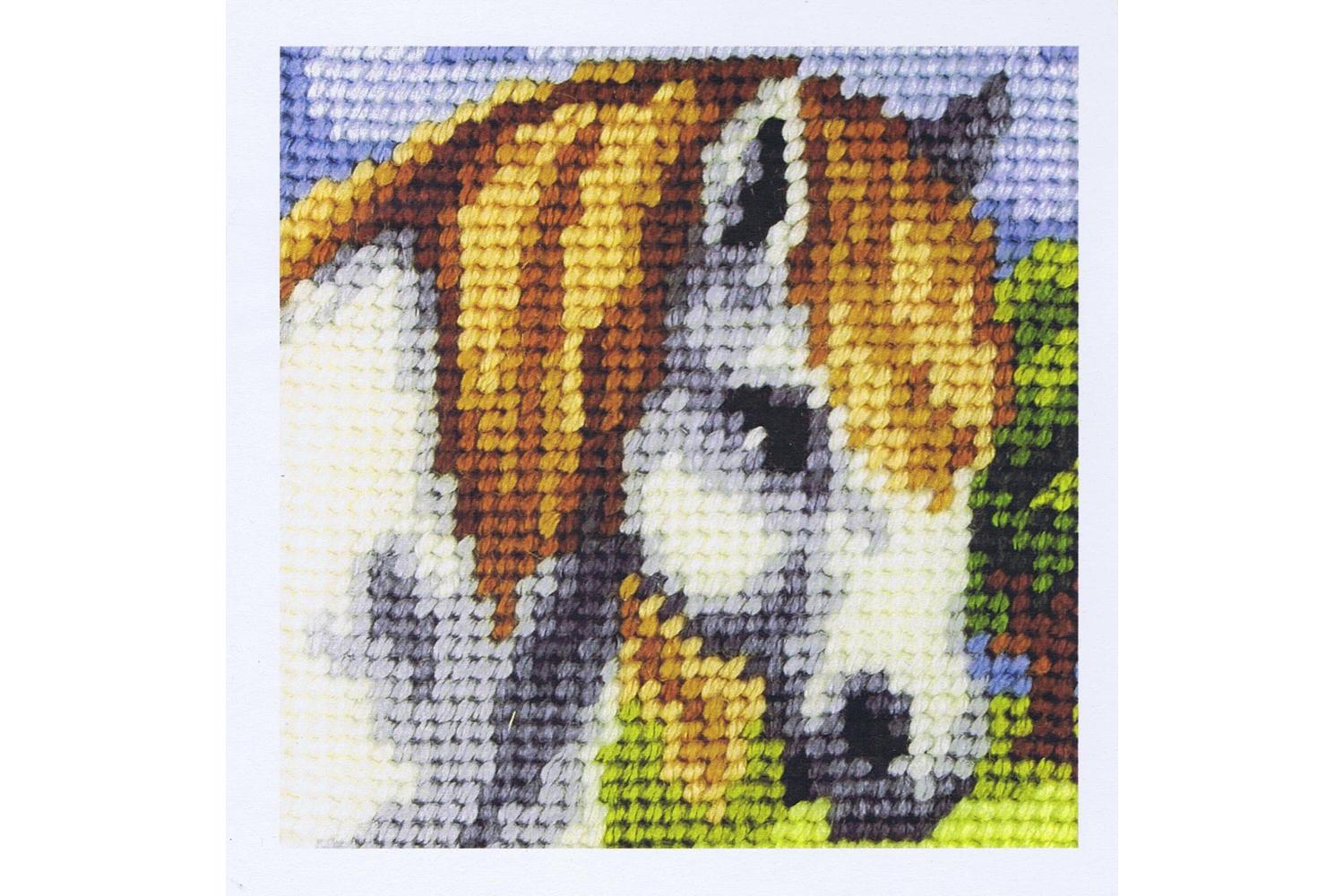 Orchidea Gro-orc.9611 - Emb Kit White Horse - Needlepoint Ki
