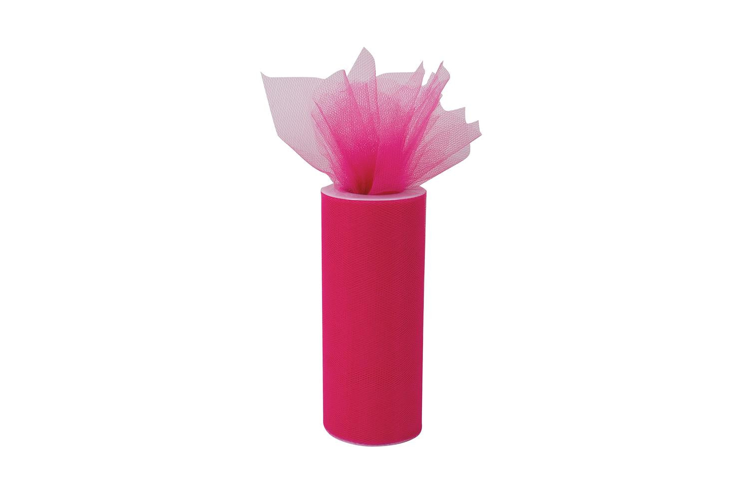 Occasions Gro-r411ht\pk - Tulle 23mx15cm - Trim Tulle 23m X