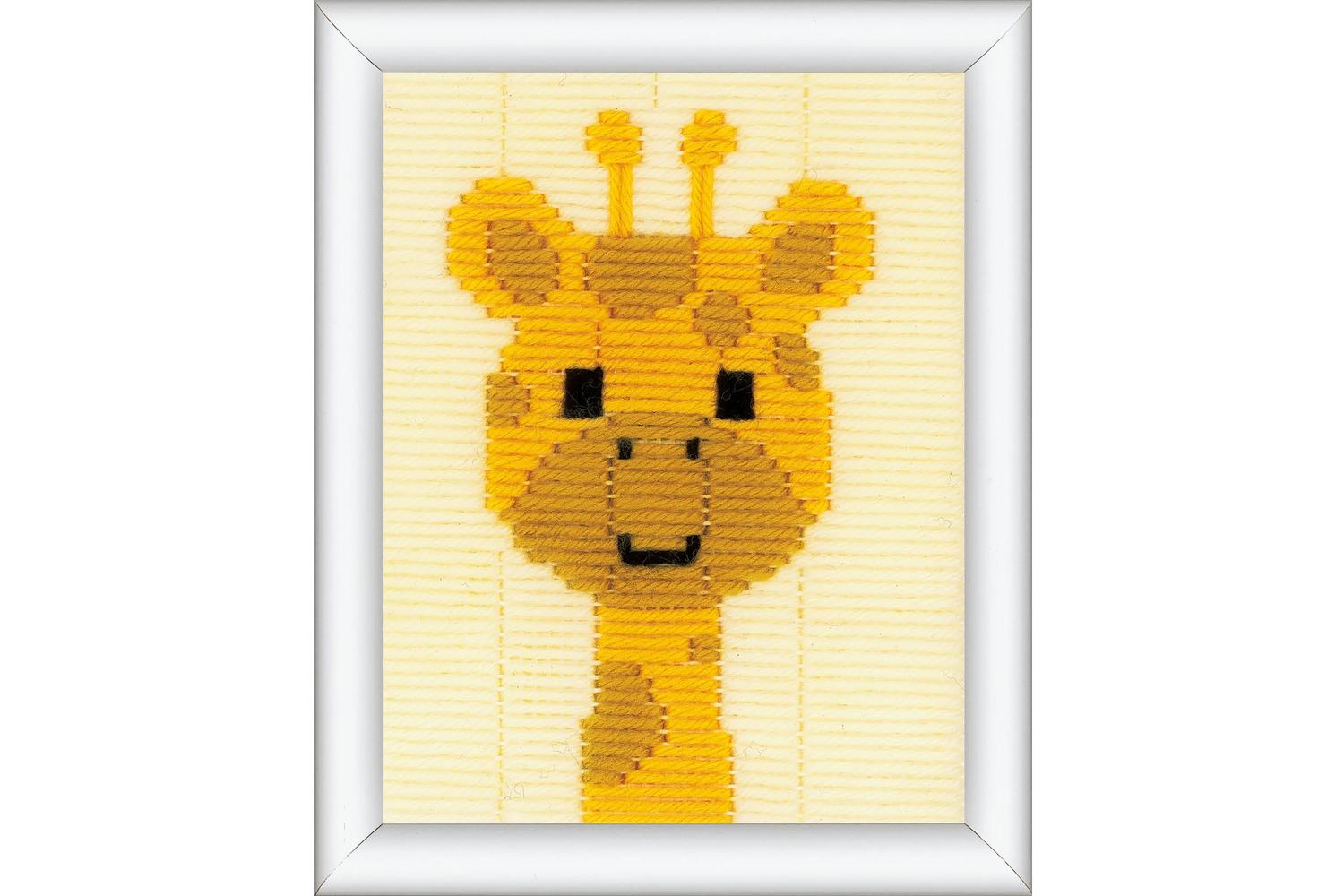 Vervaco Gro-pn-0199391 - Ls Sweet Giraffe - Long Stitch Kit
